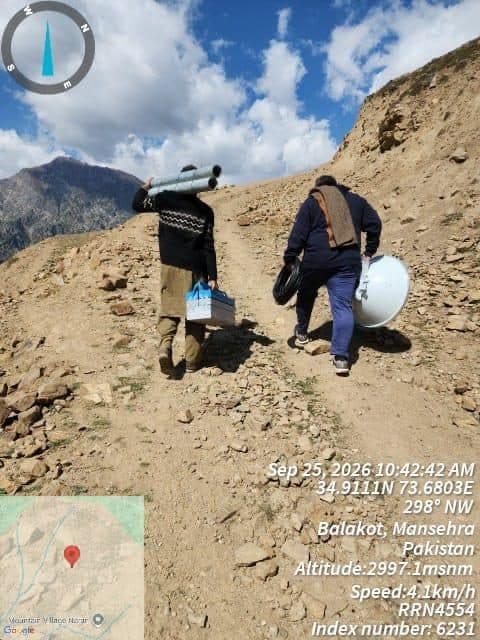 Equipment carry to remote site