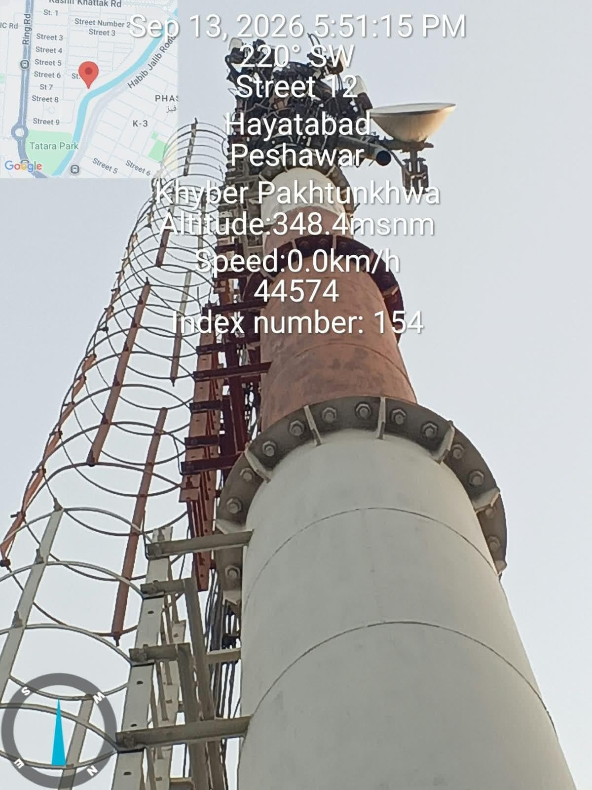 Site tower, Hayatabad, Peshawar